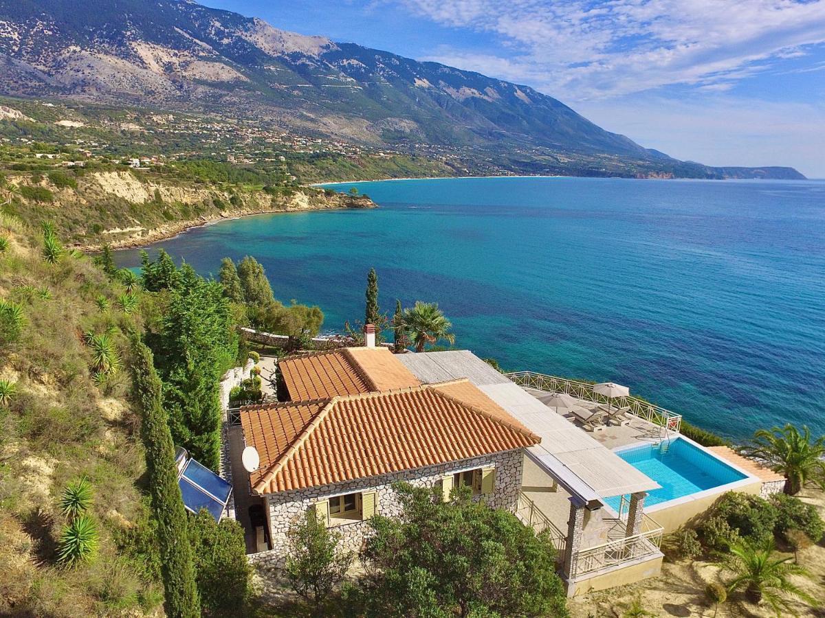 Stone Villa Kefaloniaprivatevillas Trapezaki  Exterior foto